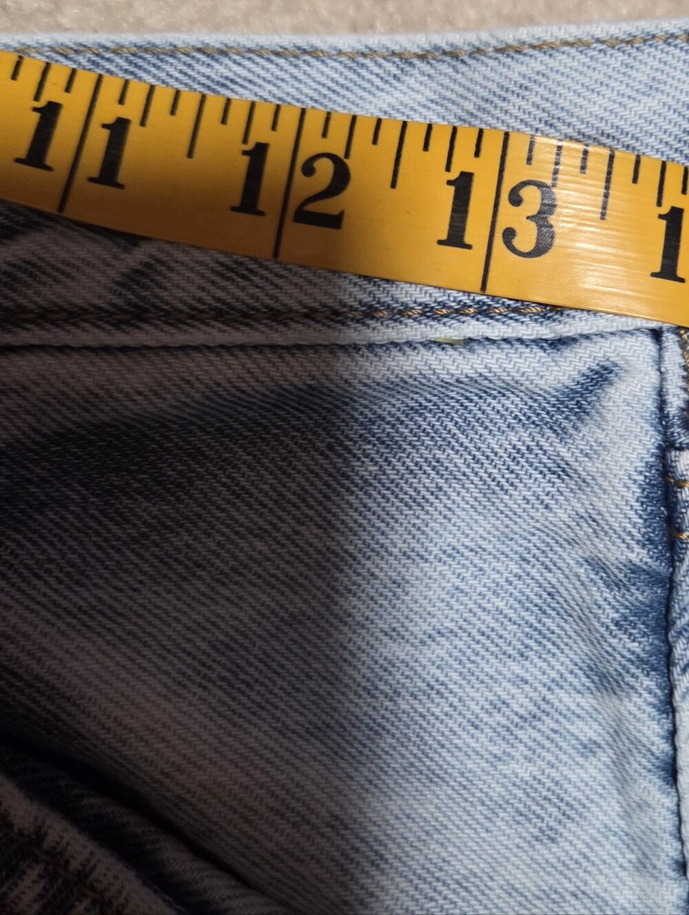 Levis Womens 94 Baggy Wide Leg Blue Jeans Size 26 - Picture 8 of 9